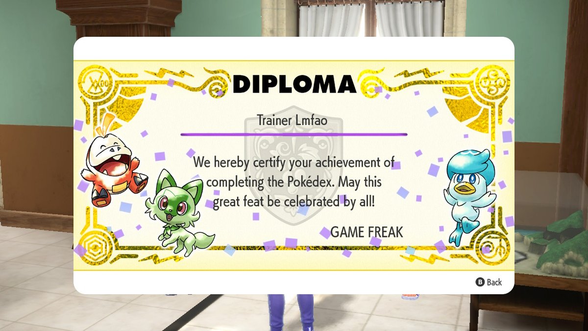 CorruptedDeth's tweet photo. Done #PokemonScarletViolet #NintendoSwitch https://t.co/yOBJIZzKcE