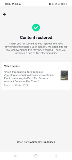 1 pic. Tiktok took this down when it is about professional environmental work, the lied to me about putting