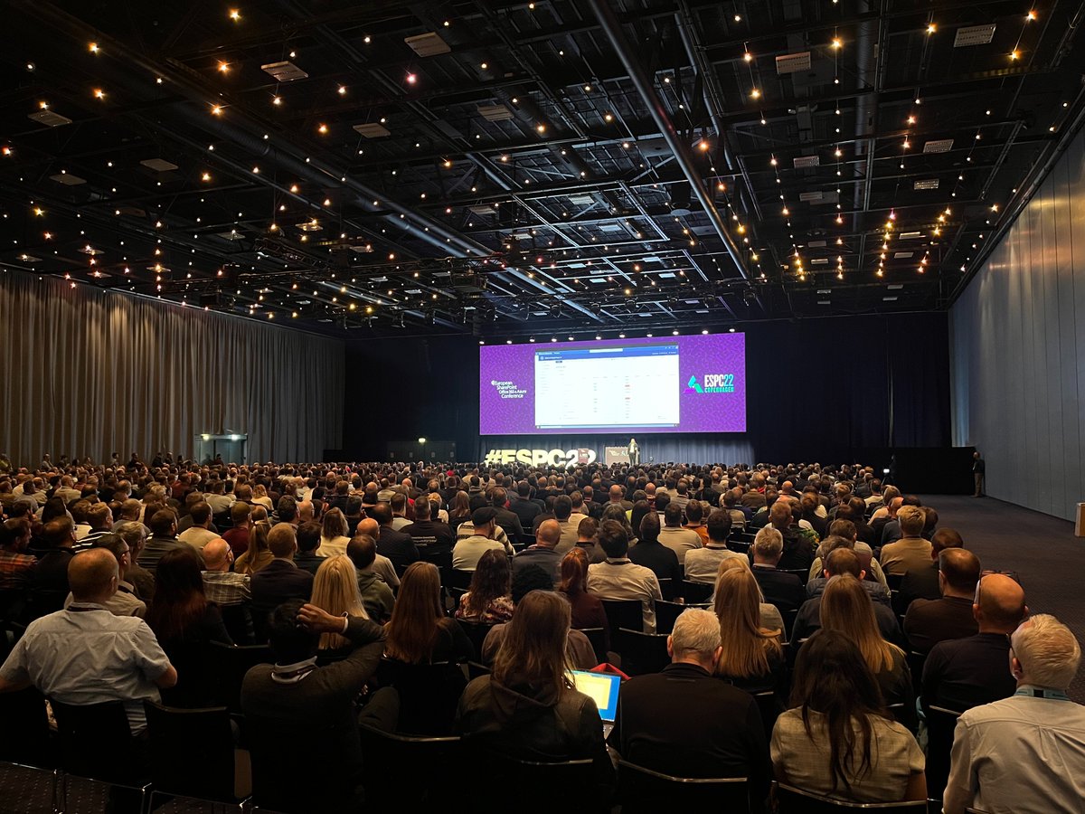 OnePlaceSol's tweet photo. ESPC22 Day One is a wrap! A fantastic start to an awesome event! We can't wait to meet you all, visit us at booth #13. See you on Day 2!

#ESPC22 #SharePoint #MicrosoftTeams #Microsoft365 @EuropeanSP https://t.co/t5RLiJLRdG