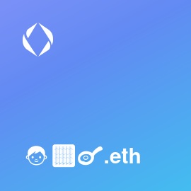 👨🏻‍🍳.eth bought for 5.25 WETH (6,643.72 USD) on Opensea #ENS #Web3Names #EnsNames  

opensea.io/assets/ethereu…