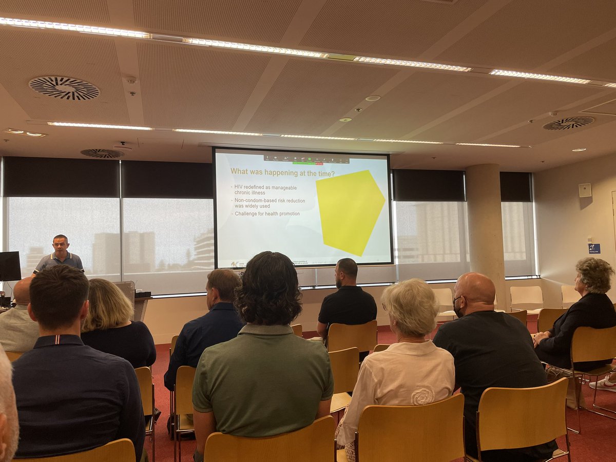 Dr Ian Down worked on the studies in the mid 2000s. HIV treatments were highly effective &amp; the virus was redefined as a chronic, manageable condition, but PrEP wasn’t widely available &amp; interviews revealed that the social context of prevention was still complex #WorldAIDSDay2022