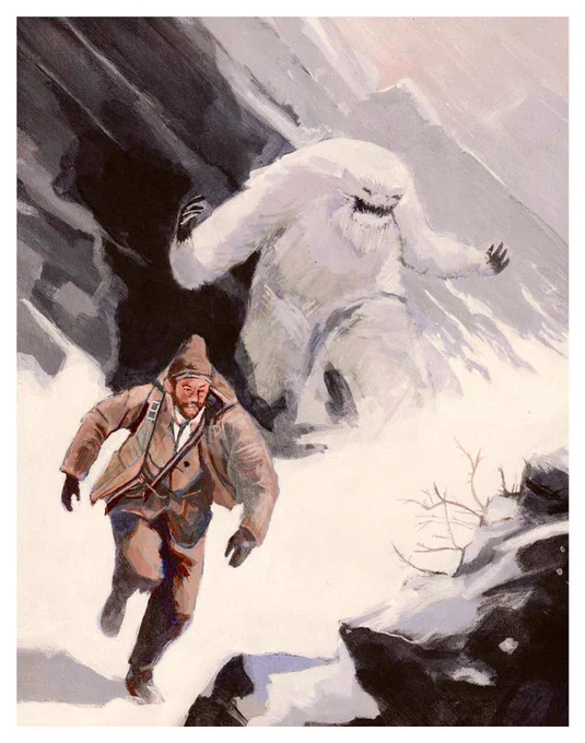 The Dyatlov Pass Yeti by mmmcake 