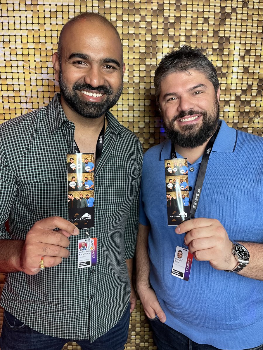 davidetaibi's tweet photo. Analogic photos ⁦@Cloudflare⁩ event with ⁦@Itskkreddy⁩ https://t.co/L08lDxCtfV