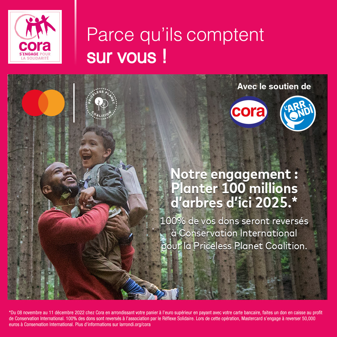 L'ARRONDI (@l_arrondi) on Twitter photo Encore deux semaines pour soutenir l'ONG <a href="/ConservationOrg/">Conservation Intl</a> qui participe à protéger la biodiversité et le climat 🌿 chez @corafrance 
100% de vos #dons effectués jusqu'au 11 décembre leurs seront reversés.
Merci pour votre mobilisation ! Encore deux semaines pour soutenir l'ONG <a href="/ConservationOrg/">Conservation Intl</a> qui participe à protéger la biodiversité et le climat 🌿 chez @corafrance 
100% de vos #dons effectués jusqu'au 11 décembre leurs seront reversés.
Merci pour votre mobilisation !