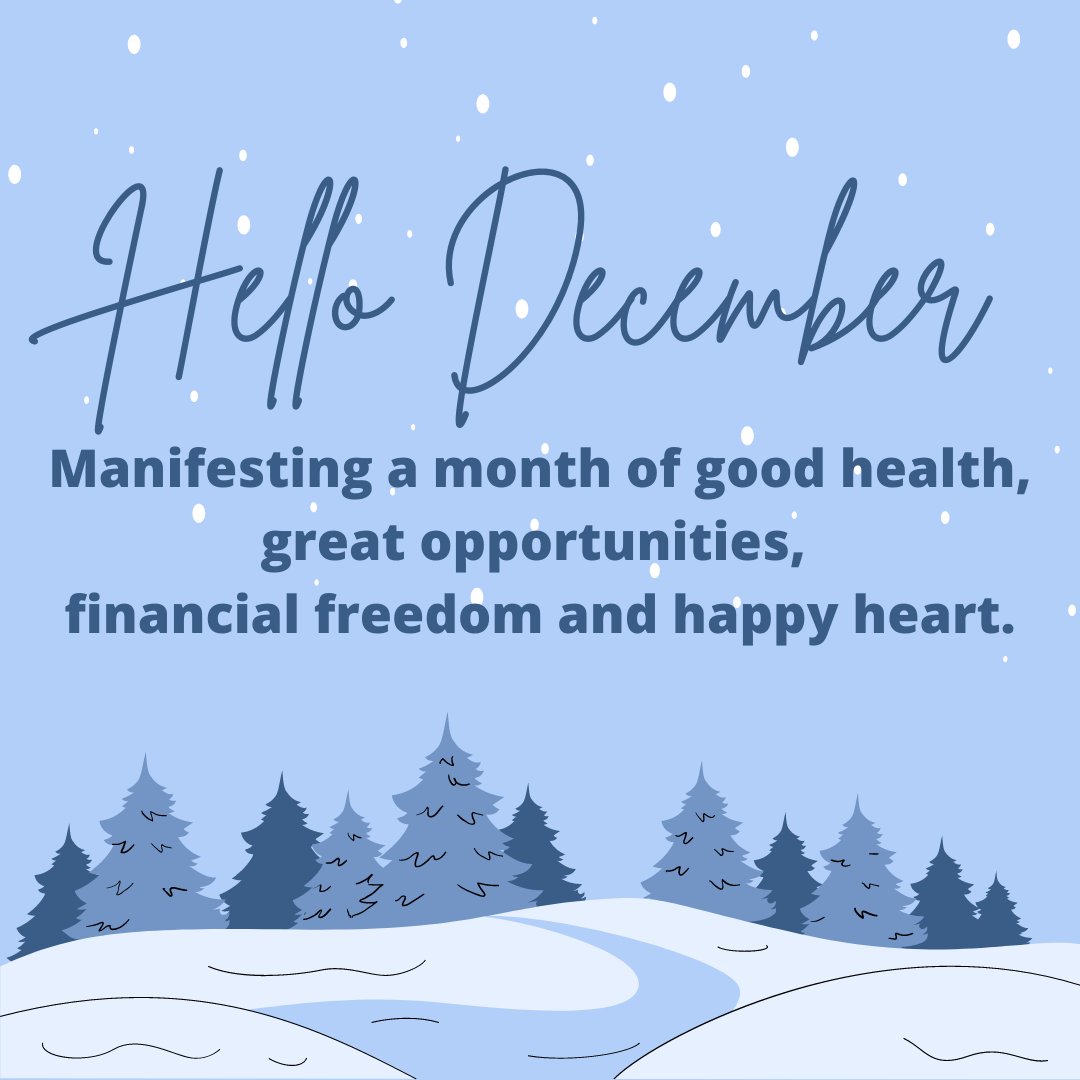 HELLO DECEMBER ❄️