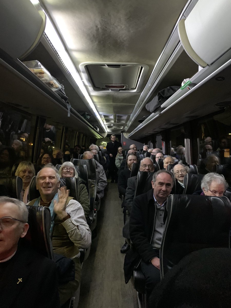 Here’s our coach from Liverpool on the way to York Minster for the Consecration of the new Bishop for the See of Beverley, Canon Stephen Race SSC. 

We’re all very much looking forward to greeting our new Right Reverend Father in God. 

#TheSociety #SeeofBeverley #AngloCatholic