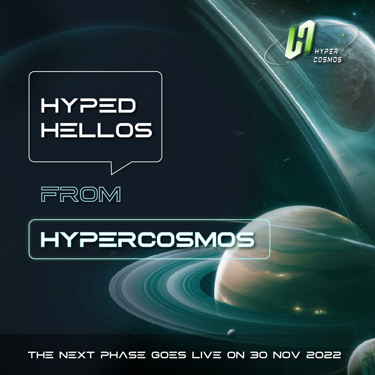 The long awaited HyperCosmos is now available to everyone! 🪐 Unleash your imagination! ✨ Follow us👇 Official Website: hypercosmos.net/#/start Twitter: x.com/hypercosmos_ YouTube: youtube.com/@hypercosmosof… Medium: medium.com/@hypercosmos