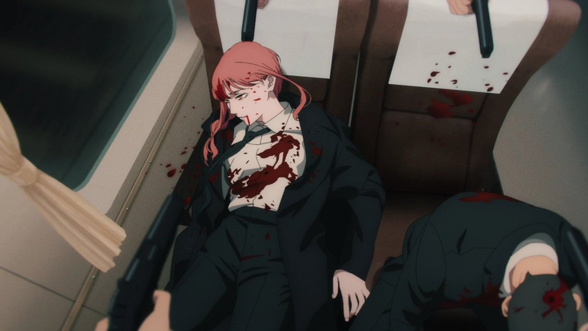 batmanbrux's tweet photo. todos sabemos que os episódios de chainsaw man a partir de agora vão ser só palavrão, dedo no cu, gritaria e altas tretas por todo lugar https://t.co/TfyUDSVXgk