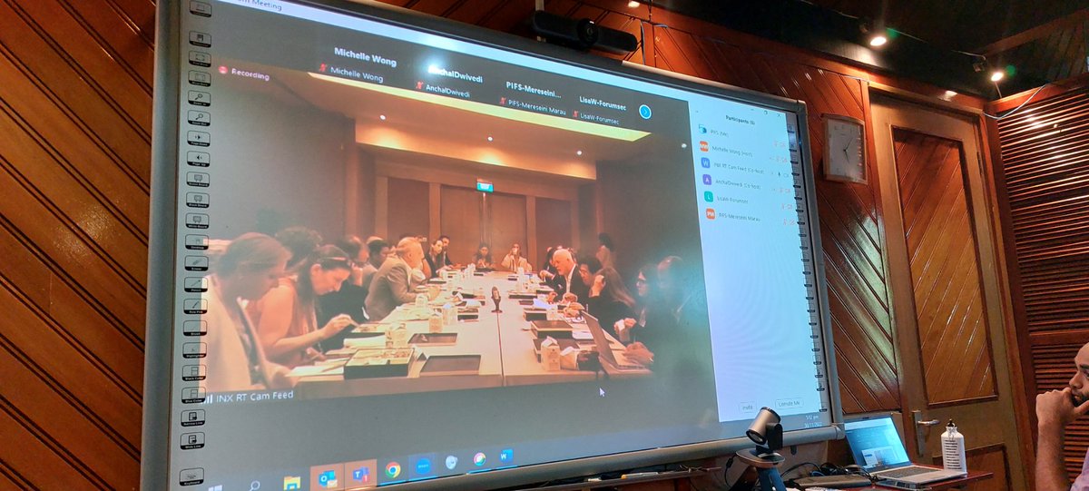 PacOceanComm's tweet photo. Pacific Ocean Commissioner Henry Puna joins World Ocean Summit for Asia Pacific region virtually with timely reminder that the #ocean  is a unifier and solution to many of our critical global problems despite being least funded #SDG.
@ForumSEC @henrytpuna #SDG14 https://t.co/yClaubavmA
