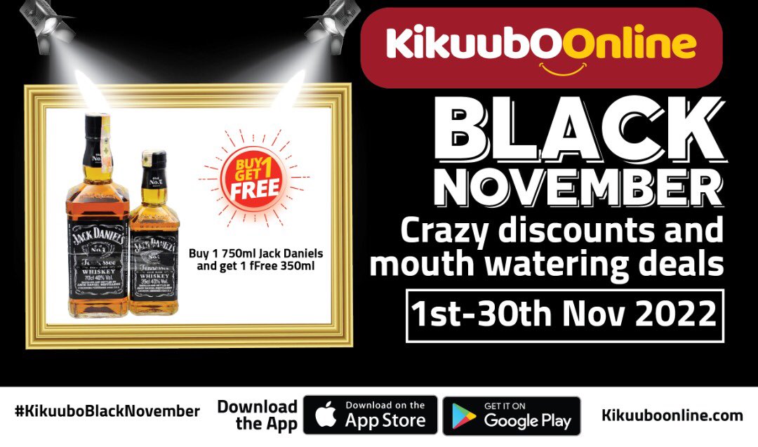 Bossipafrica's tweet photo. .@kikuubo is giving you a once in a lifetime chance to shop with them and save. Today is the last day of hefty discounts and crazy deals on fast moving consumer goods. Hurry and shop now while the offers still stand. #KikuuboBlackNovember #Tap2Shop https://t.co/U4cEBOfgav