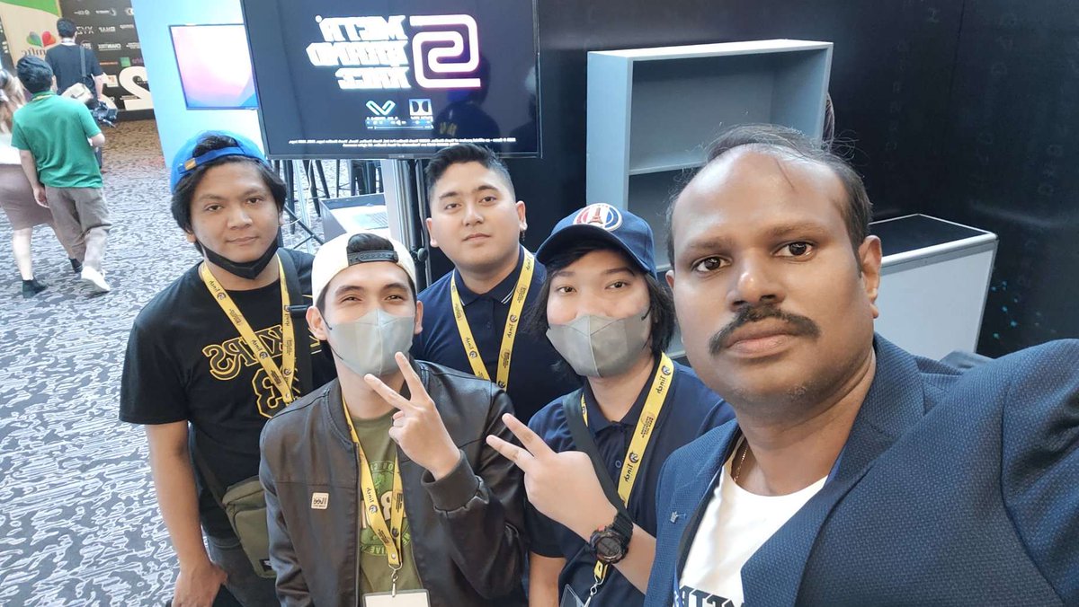 Good day, folks, Day-2 We’re here! Visit us to get to know the crew behind the @metagrandrace The #PhilippineBlockchainWeek2022 event. #PBW2022 #PLAYTOEARNGAMES #P2EGame