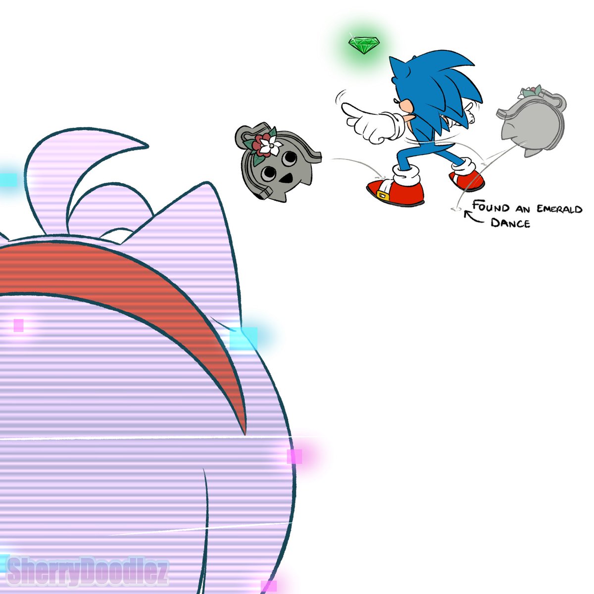 sherrydoodlez's tweet photo. we were all thinkin it 🤭
#SonicFrontiers https://t.co/KIGXi6IdQh