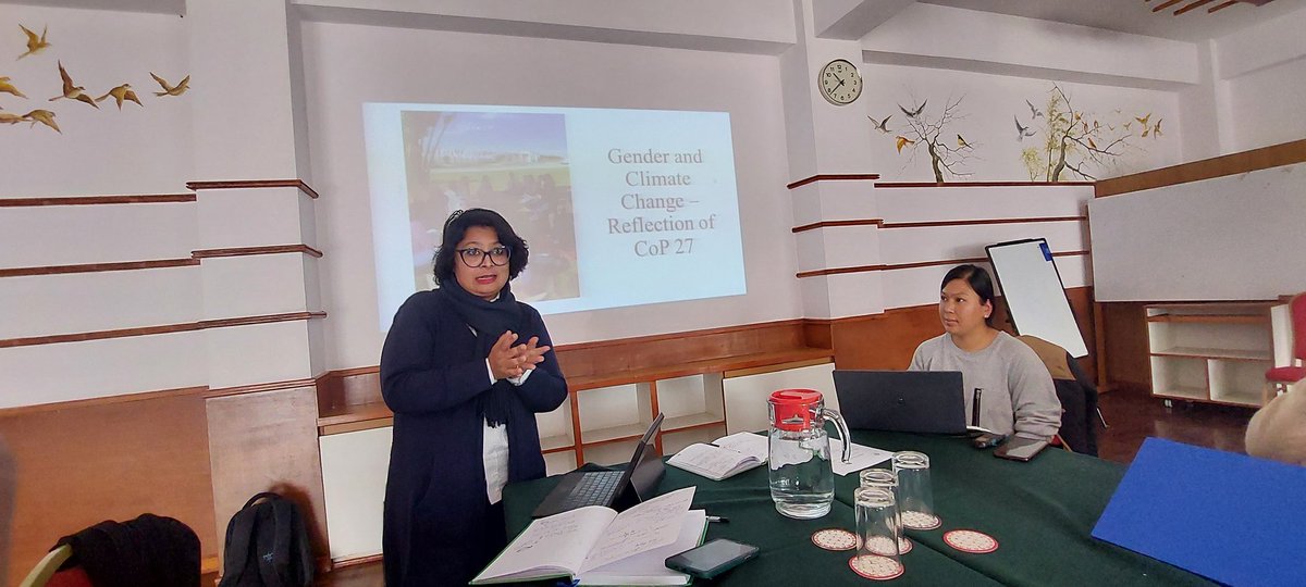 prabinmansingh's tweet image. Women organisations in Nepal reflecting on #COP27    stress on financial arrangement for the implementation of #GenderActionPlan. @both_ends @GAGGA_Alliance @prcnepal