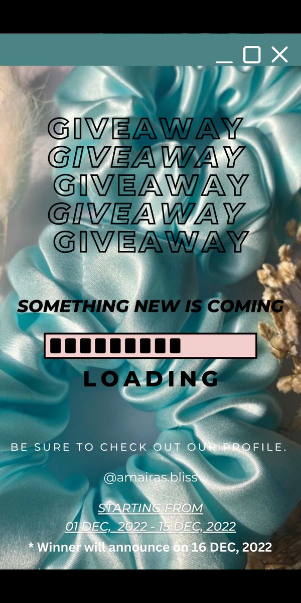 amairas_bliss's tweet image. #handmadescrunchie #Trending #TikTok #YouTube #scrunchiegiveaway #smallstreamer #shorts #Twitter #TrendingNow #community #Viral #shoppingqueen #GiveawayAlert #artistontwittter #smallbusiness #shoppingstar #SmallBusinessSaturday #SupportSmallStreamers #GiveAway #Giveaways #Sales