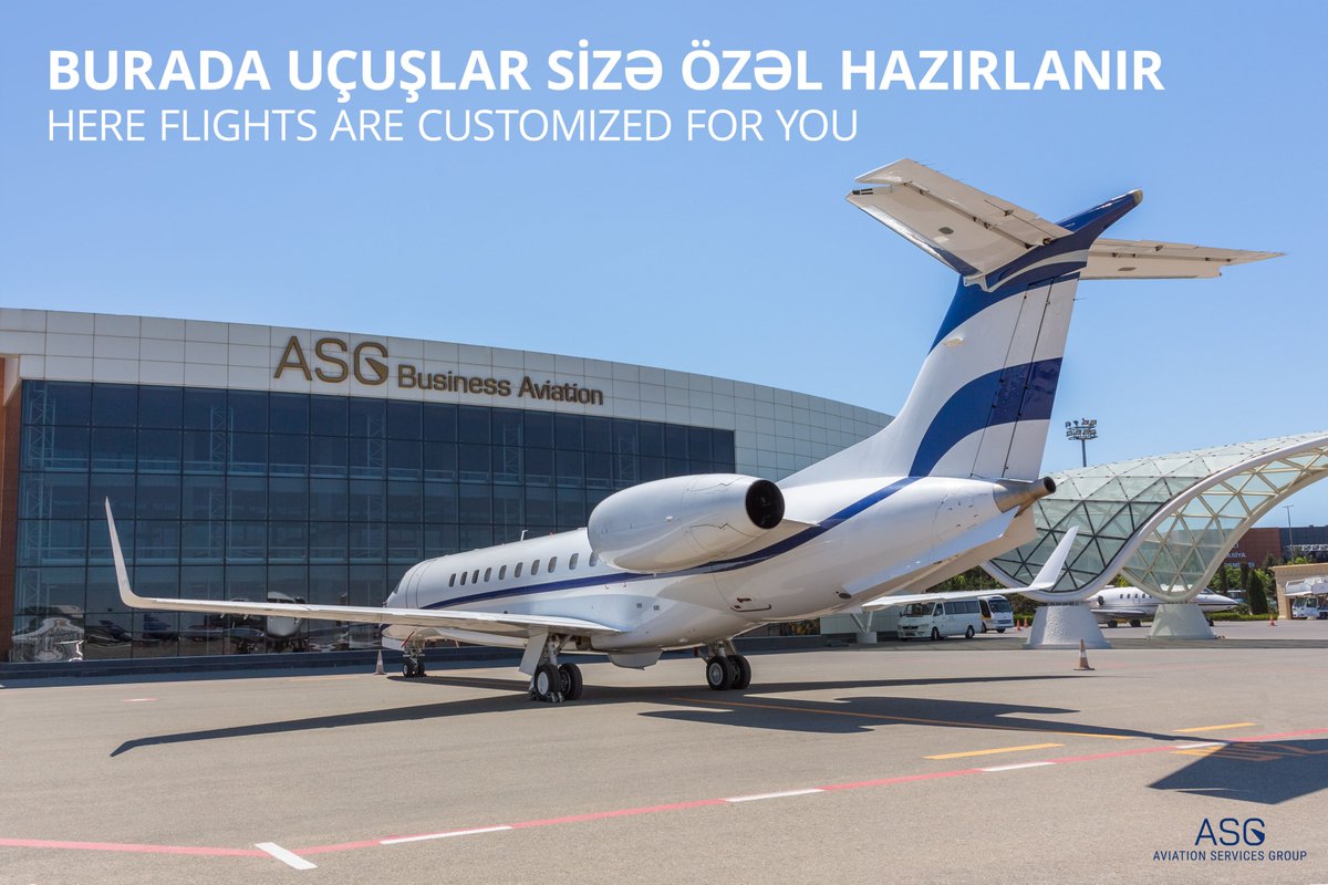 ✈️ Burada uçuşlar sizə özəl hazırlanır 

✈️ Here flıghts are customized for you

🌐 asg-businessaviaiton.az

#asgbusinessaviation #asggroup #asgba #Azerbaijan #businessaviation #luxury #aviation2022 #gulfstream #G650 #privatejet #flyprivate #frequentflyer #jet #businessjets