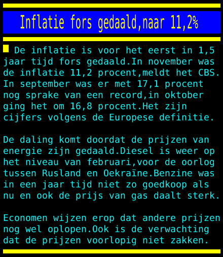 inflatie