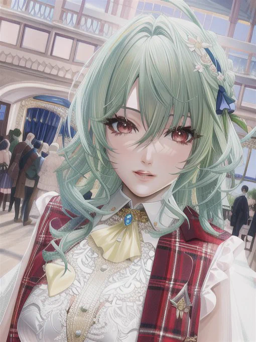A Iにイラスト化してもらったコス写真 