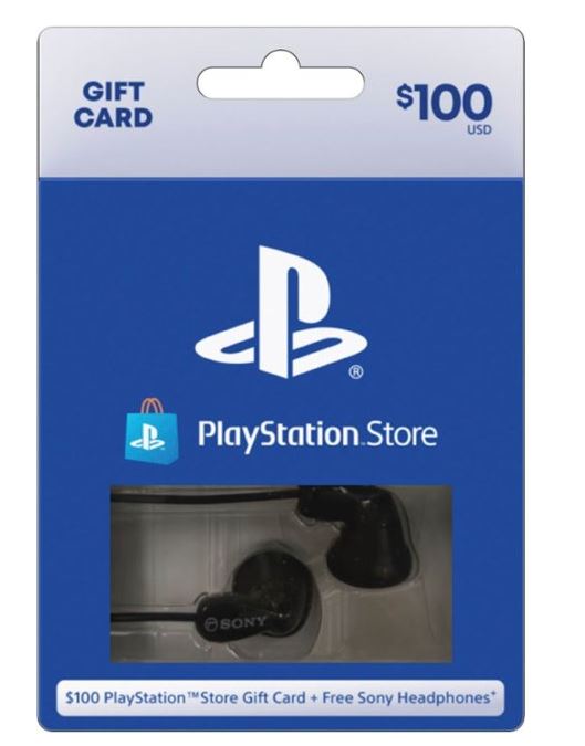 PlayStation Store $100 Gift Card + Free Sony Headphones Sony GWP Free  Headphones 100 - Best Buy