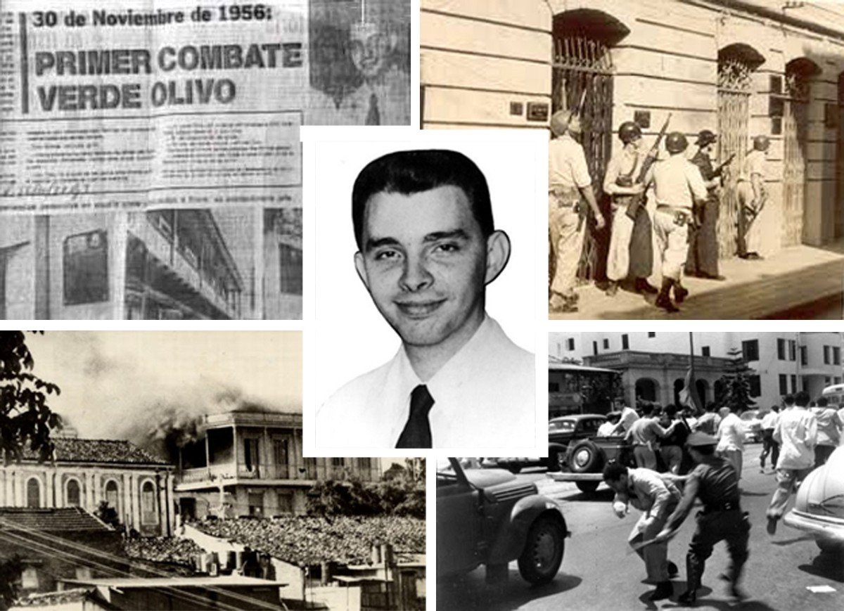 El 30 de Noviembre de 1956 en toda #Cuba el #Movimiento26DeJulio con Frank País al frente se alzó en apoyo al desembarco de los espedicionarios del #YateGranma
Ese día quedaría registrado en la historia como el Alzamiento del 30 de noviembre.
#TenemosMemoria