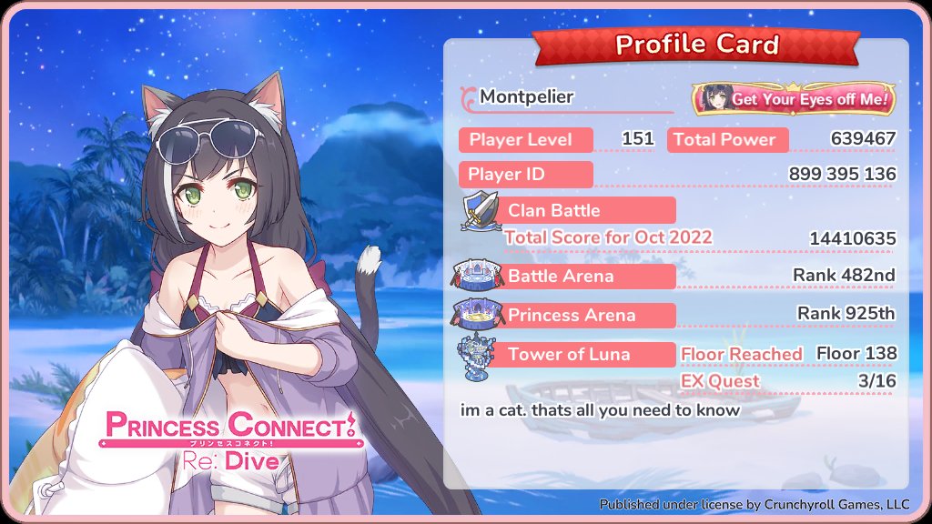 Kyaru79811656's tweet photo. Okay people I need some newbies to come add me. I get gems, you get gems, we both get gems! And we get more in-game currency if you a newbie does all the beginner missions! (Yes I want more gems.
#priconne #PrincessConnect #princessconnectredive #kyaru #princessconnectrp https://t.co/pVnCYbAbOe