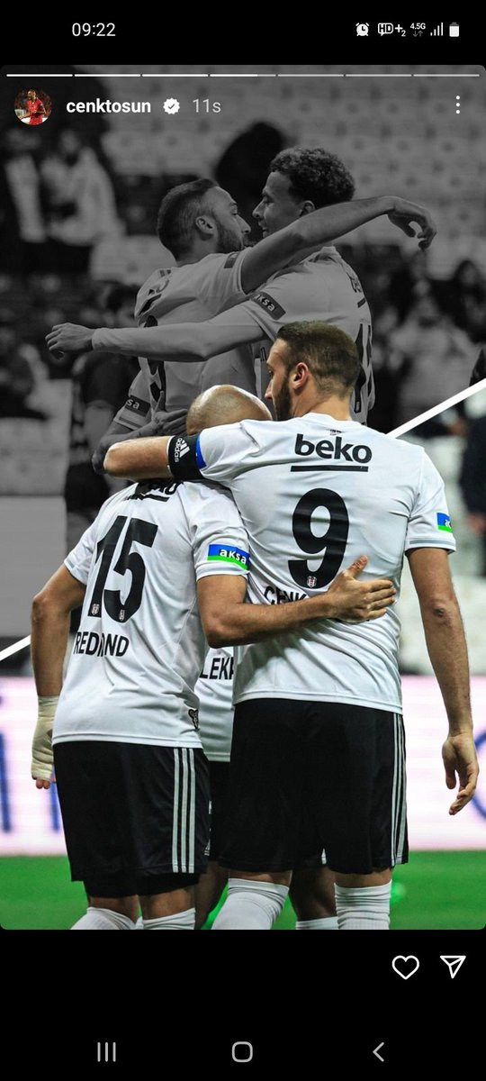 Tam bir kaptan..... #tosunpasa <a href="/CenkTosun_/">Cenk Tosun</a>