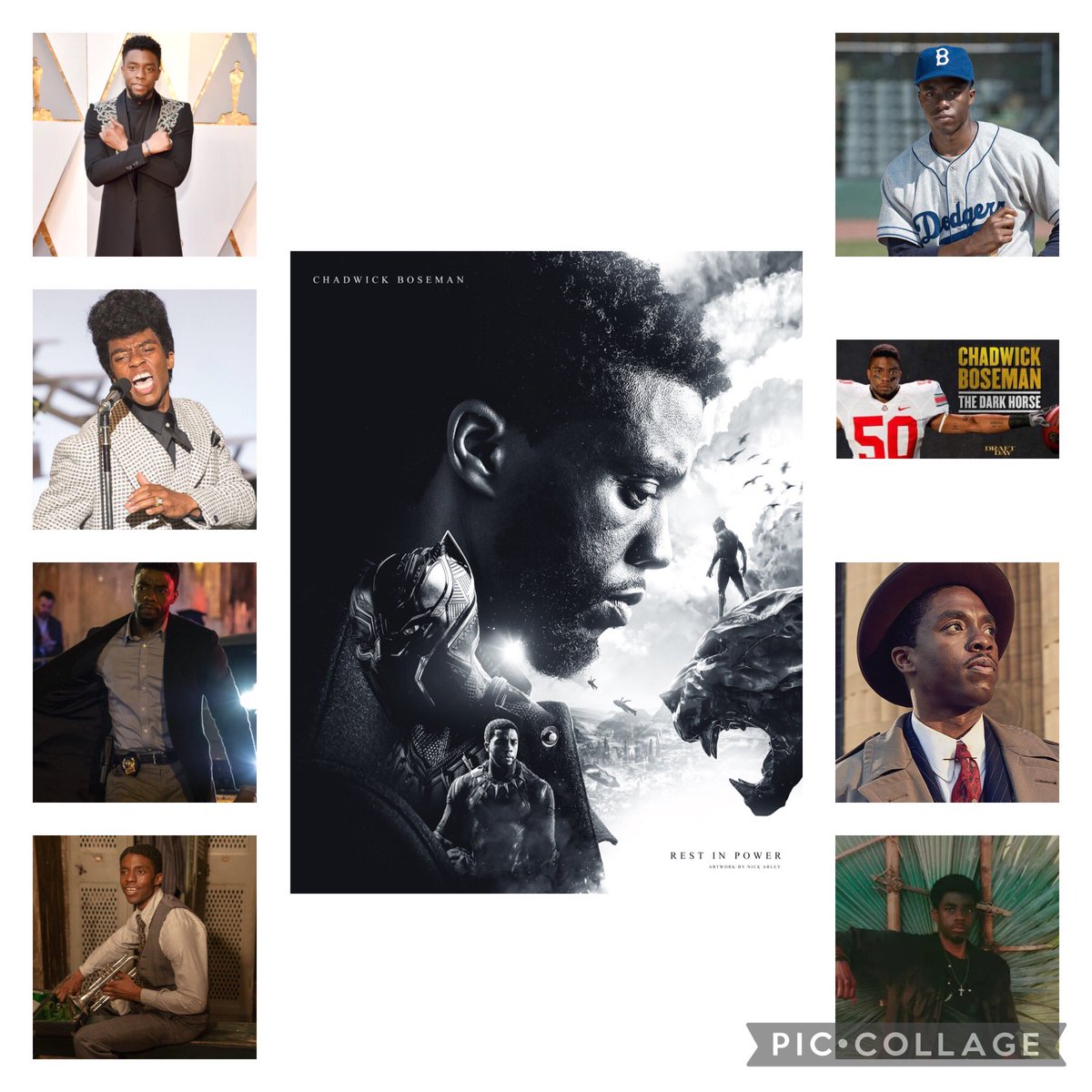 Happy birthday to the king 🤴🏾😍🥳 he would have been 46 today 😢 #ChadwickBoseman #HappyBirthdayChadwickBoseman #BlackPanther #TChalla #CaptainAmericaCivilWar #AvengersInfinityWar #AvengersEndgame #Da5Bloods #42Movie #JackieRobinson #Marshall #GetOnUp #JamesBrown #King