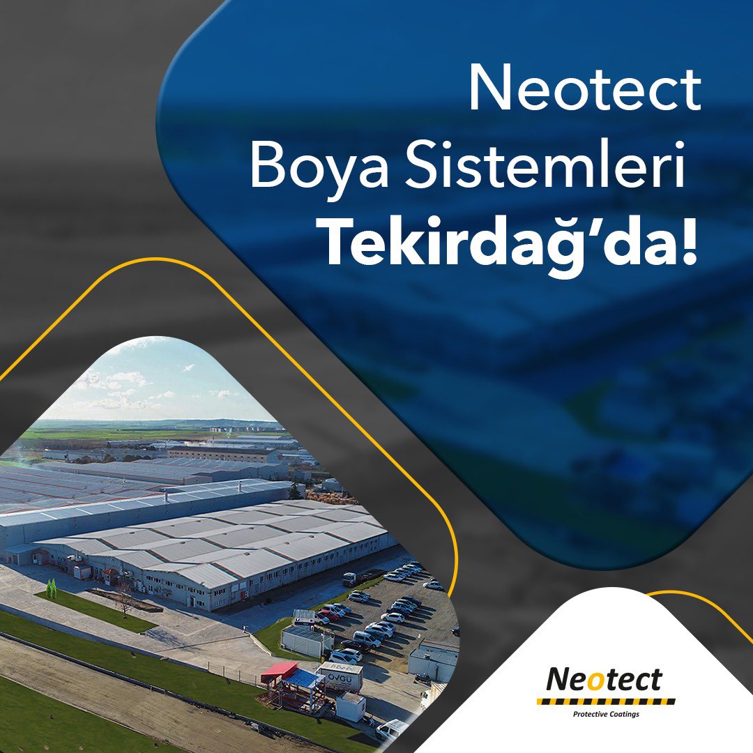 kansaialtan's tweet photo. Tekirdağ’da kurulan Termoteknik’in yeni fabrikası yapısal çeliklerinde Neotect Boya Sistemlerimiz tercih edildi.
#kansaialtan #sanatlasüslerbilimlekorur #neotect #neotectboya #boya #tekirdağ #fabrika #kompozit #termoteknik #boyasistemleri #yapı #koruyucuboya https://t.co/k23Od822xq
