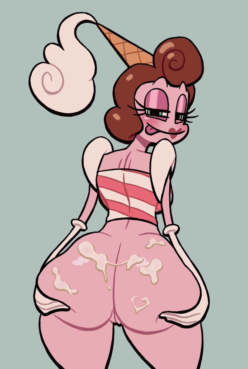 lovetopullmicke's tweet photo. ( NSFW ) ( Cuphead )

Baroness von Bon Bon. https://t.co/qYvWUc5Ji1