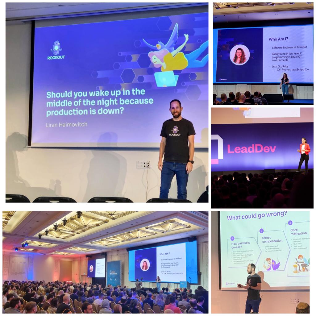 And that’s a wrap! 🎙️
Nov was busy with our speaking opps at <a href="/googlecloud/">Google Cloud</a> Summit IL, <a href="/TheLeadDev/">LeadDev</a> Berlin &amp; @JavaSummit IL Conf with: <a href="/Liran_Last/">Liran Haimovitch</a>, <a href="/ElinorSapir/">Elinor Sapir (Swery)</a> &amp; <a href="/YardenLaif/">Yarden Laifenfeld</a>.

Get insights into the world of #cloudnative #debugging &amp; chat with us online> rookout.com/lets-chat/
