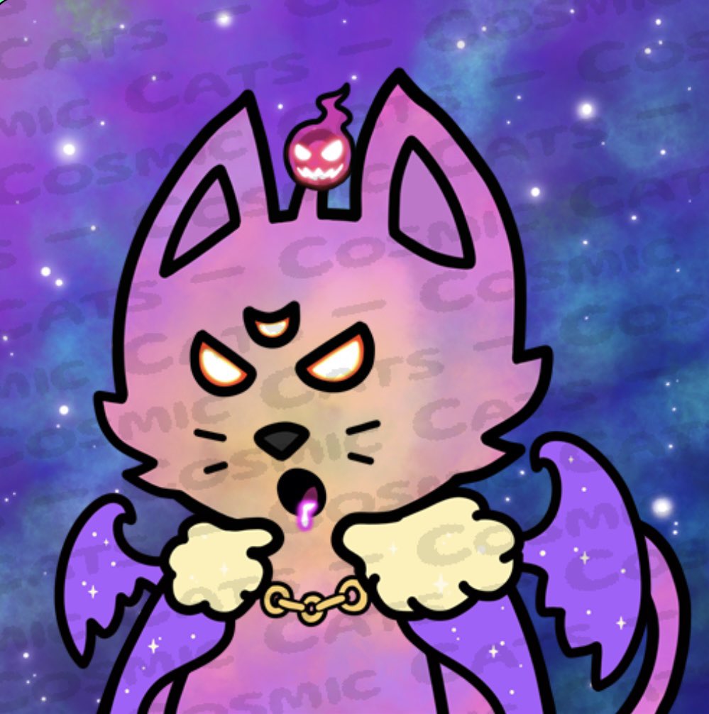 Hambotweets's tweet photo. Gn @CosmicCats_ ❤️
Tomorrow is finally the day…
MUTATIONS
#getcosmic #cosmiccats #CCmutations https://t.co/DvSVR1WJFF