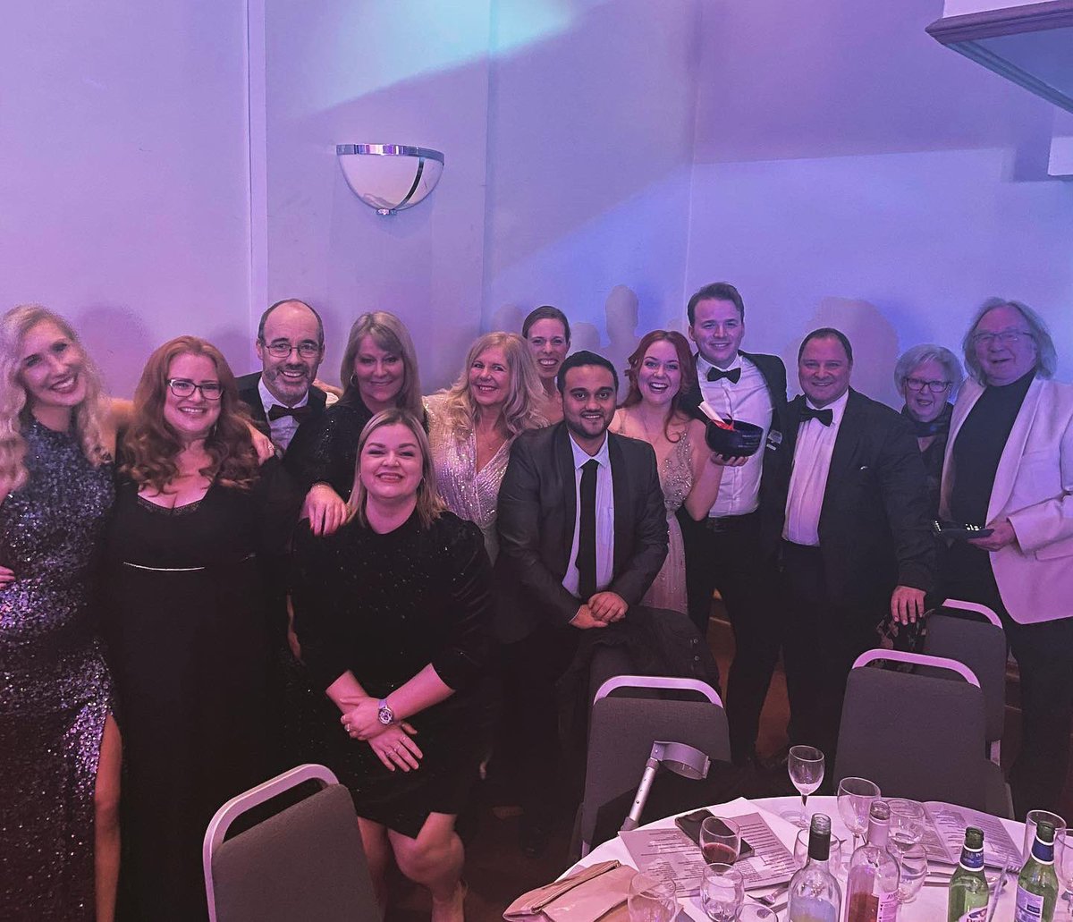 🥳WINNERS🥳 

The Bristol Evening Post for BEST MUSICAL PRODUCTION at The Rose Bowl Awards for CRAZY FOR YOU ✨🌙

Congratulations to all the nominees and winners. 

#amdram #rosebowlawards #awardsceremony #theatre #crazyforyou #gershwinmusical