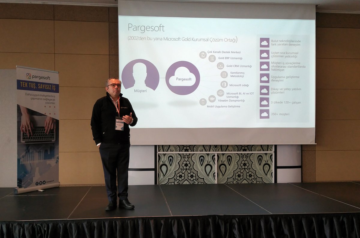 Genel Müdürümüz <a href="/kaanaltunterim/">Kaan Altunterim</a>, dijital dönüşümün bir zorunluluk haline geldiğini, Microsoft Dynamics 365 ve Power Platform ürünlerinin bu sürece yaptığı katkıyı anlatıyor.

#PargesoftMüşteriGünü #MüşteriGünü22 #TekTuşSayısızİş #MicrosoftDynamics365 
<a href="/MicrosoftTR/">Microsoft Türkiye</a>