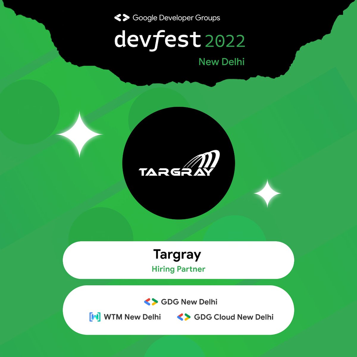 gdg_nd's tweet photo. Introducing Targray, our hiring partner for #DevFestNewDelhi2022 https://t.co/BckgJrNhSE