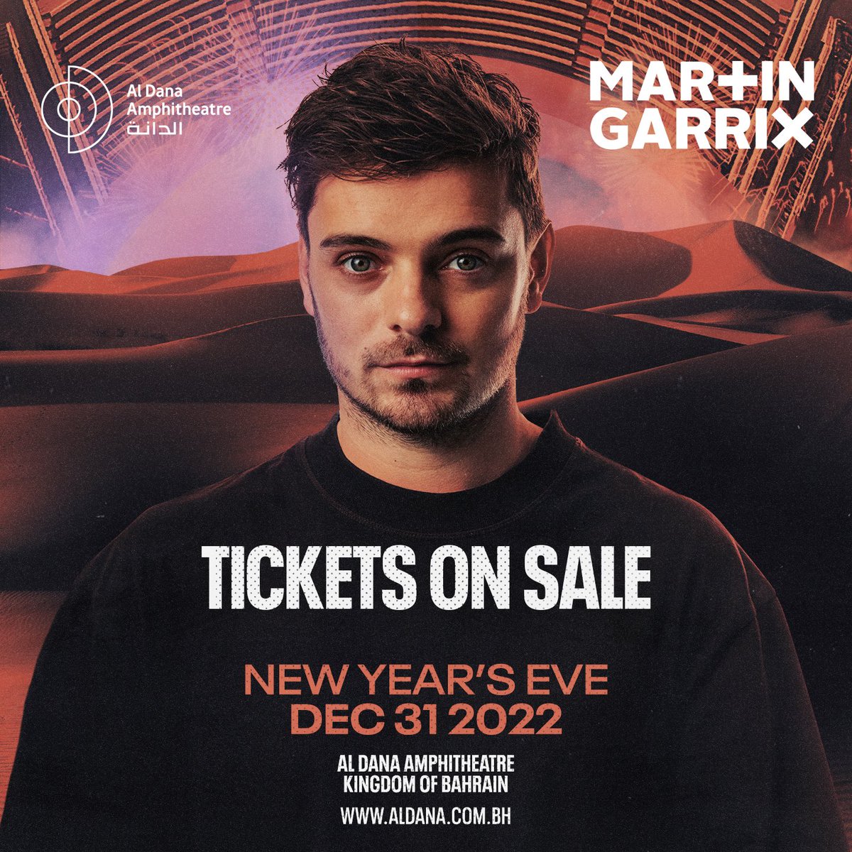 beyon_aldana's tweet photo. It's going to be a legendary year! 😍

Are you ready for our first New Year’s Eve concert?

Party into 2023 with Martin Garrix at Al Dana Amphitheatre!

🗓 December 31, 2022 https://t.co/5QzrWXS40L