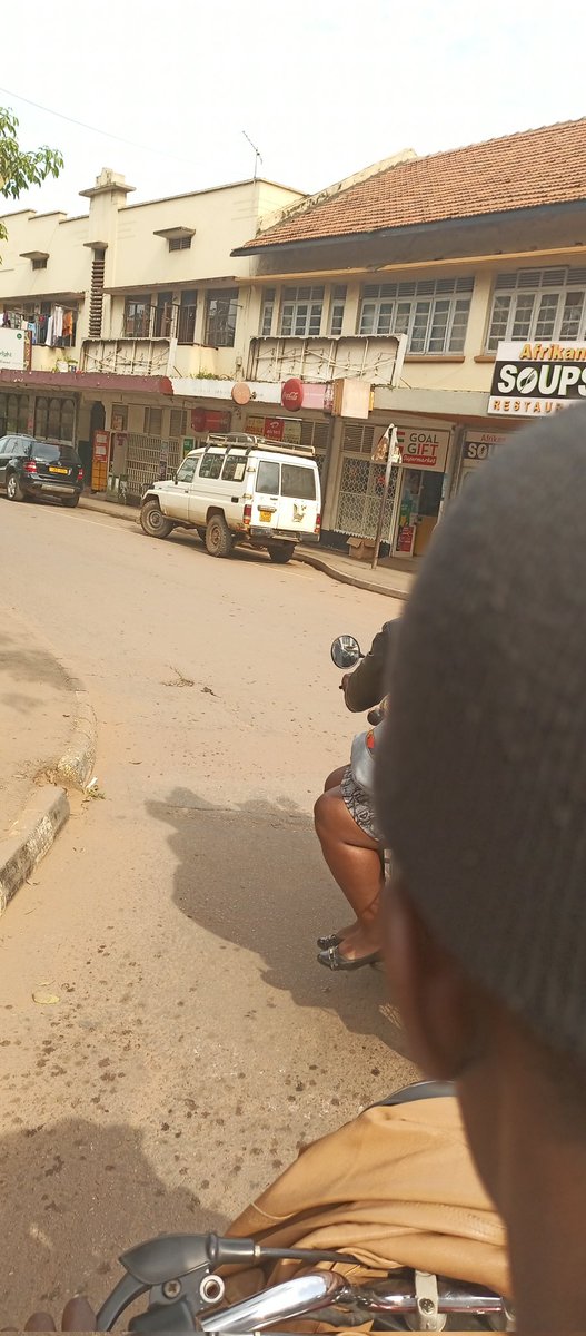 The bodaboda has stopped at Dewinton. She smiled and I felt butterflies in my stomach.
I heard my ancestors telling me that she is the one but my Luzungu disappeared, Luganda also abandoned me, I froze &amp; failed to say anything. She laughed at me and said Lulu, see you at home🤣
