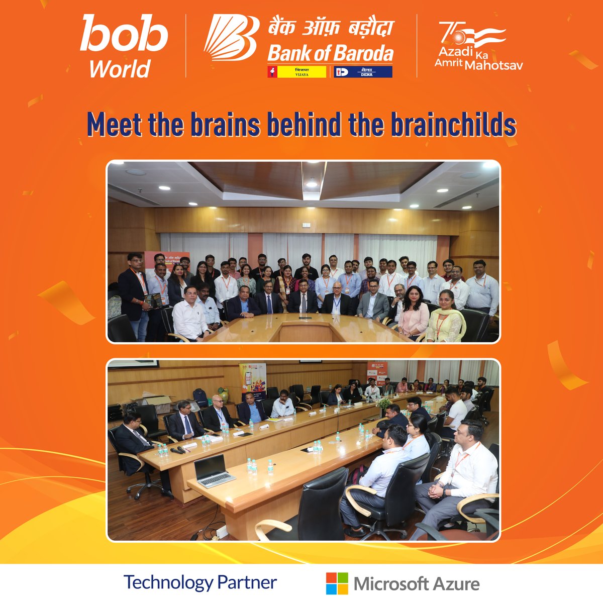 bankofbaroda's tweet image. #BankofBaroda #Hackathon2022 concluded on a high note with innovation blooming in every corner. Here are the techies who carved a niche. Congratulations to each one of you who made this event such a huge success.

@Microsoft @techgigdotcom @AmritMahotsav #AzadiKaAmritMahotsav