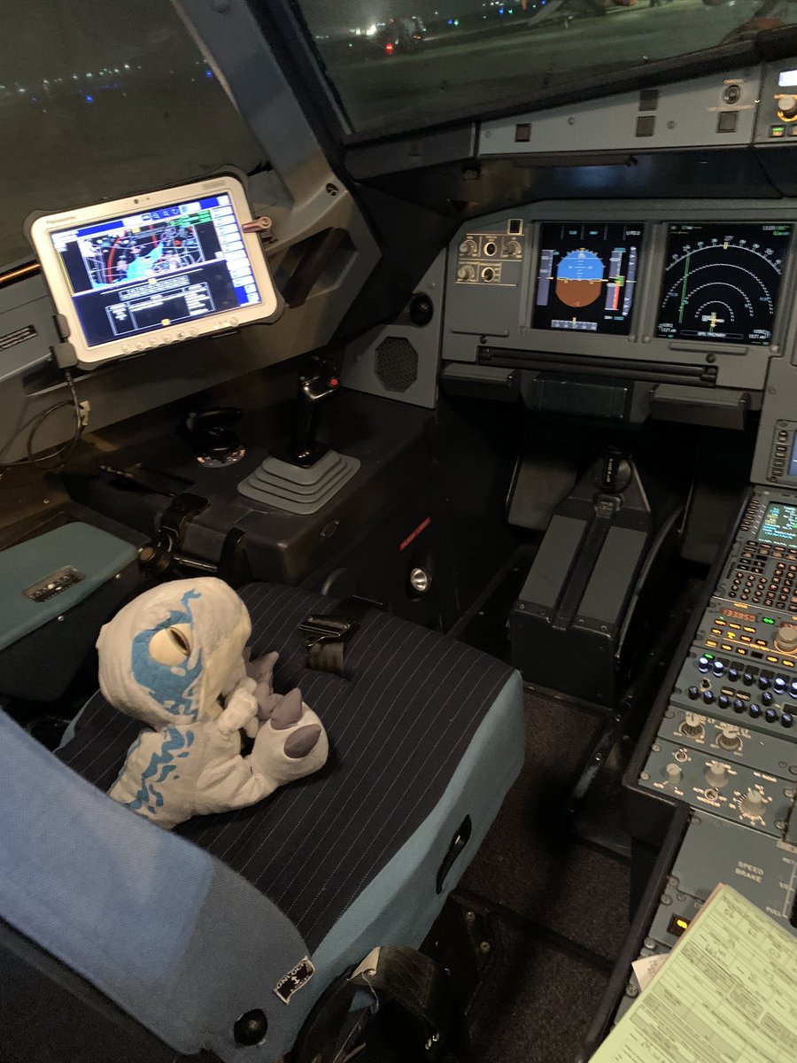 Thank you <a href="/easyJet/">easyJet</a> for allowing my daughter’s dinosaur “Rexy” to fly us to Barcelona this morning!