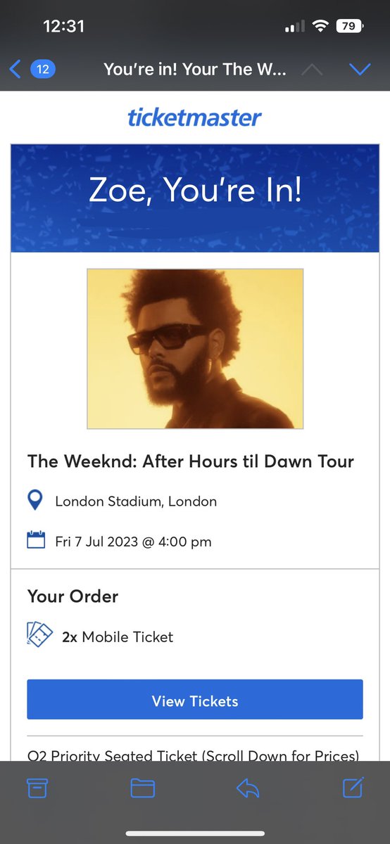 _Zoe_428's tweet photo. STILL FUCKING CRYING see in june finally 🫶🏻 @theweeknd #AfterHoursTilDawnTour https://t.co/NeGYCI1Htx