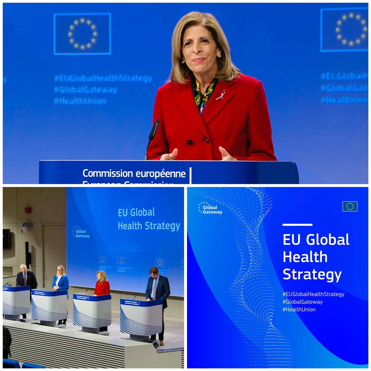 The #EUGlobalHealthStrategy is Europe’s agenda for 🌍 health action for the next 10 years.

The #COVID19 pandemic has shown that viruses know no borders. The health of citizens is linked around the world.

This means we must be ready to tackle the next crisis united and together.