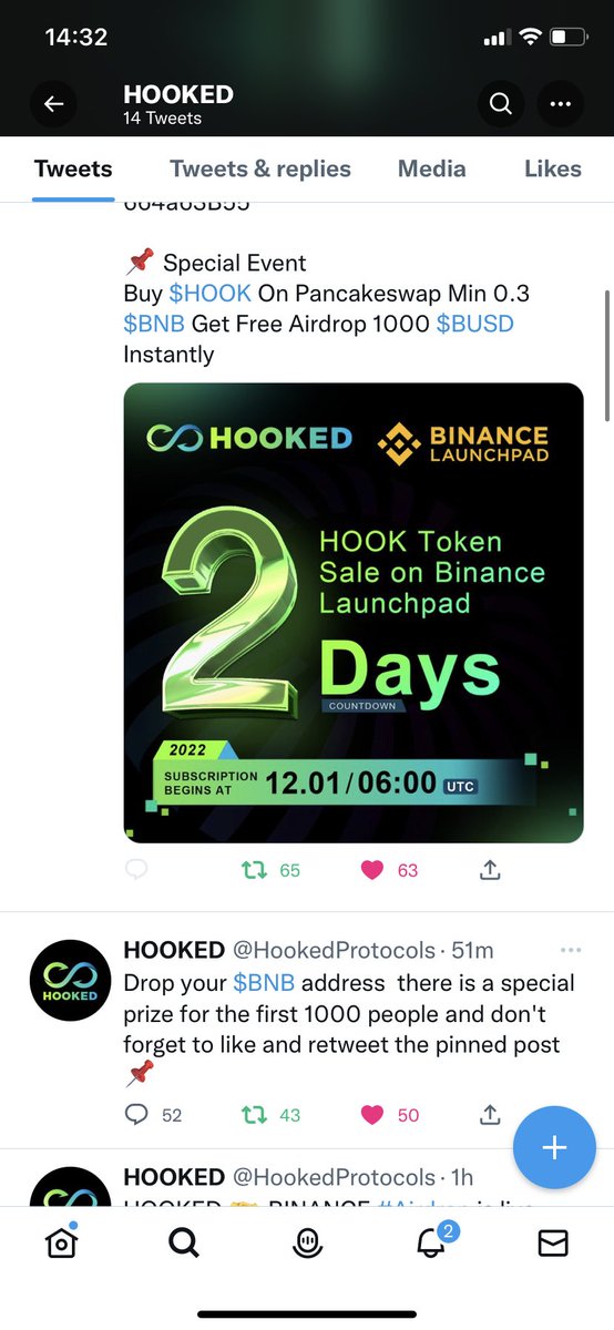 Crypto_Dreamer1's tweet photo. @HookedProtocols 0x7d30abccb9c4a03462ad113688491bca2b8fc6f4 https://t.co/ecGcHeUChn
