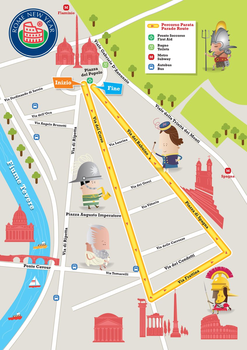 Per conoscere l'itinerario della #Romeparade2023 visitate il nostro sito romeparade.com
Tanta musica, gioia e divertimento assicurato vi aspettano a #Roma il #1gennaio2023