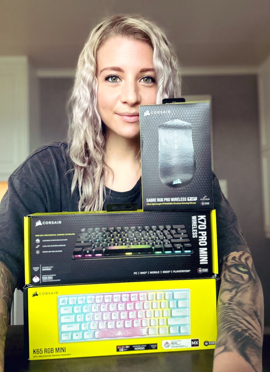 Sunnii2504's tweet photo. Going Live Now 🔥

Make sure to check out the weekly @CORSAIR deals 👇🏼#ad

https://t.co/2Z6BX76ECy

What Corsair stuff are you rockin?? https://t.co/hvLC171anA