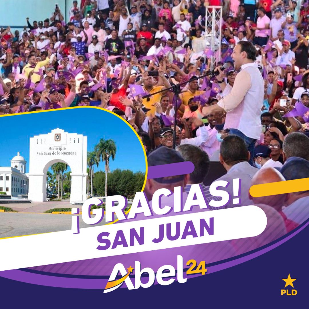 San Juan más de 22 mil, La Altagracia más de 10 mil y Puerto Plata más de 15 mil, son casi 50 mil nuevas estrellas en sólo 3 actividades.
<a href="/AbelMartinezD/">Abel Martínez Durán</a> tiene el MOMENTUM porque tiene las soluciones a los problemas que han provocado los incompetentes que #SeVan 
#AbelPresidente