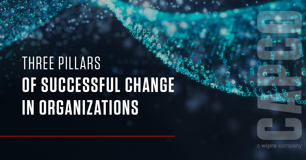 Discover the three main pillars that can all be found in any successful change organization's culture. okt.to/OJdfUr #capitalmarkets #digitaltransformation