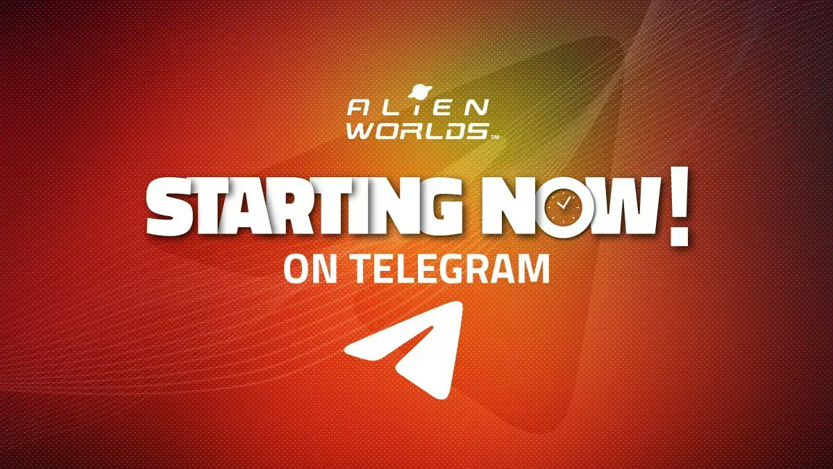 🚀🚀🚀 Trivia with Mr.T on Telegram, Happening Right Now.! 🚀🚀🚀

📌What to expect? 
💎Easy questions 
💎Prizes
💎Explorers, having fun

👉 Join Now: 
buff.ly/3i5q2DI

Good Luck.! ☘️☘️

#AlienWorlds #AlienWorldsNFT #AWMetaverse #web3 #P2E #BlockchainGaming