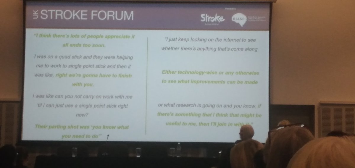 Heidi Preston (@heidipr61733058) on Twitter photo 'It all ends too soon'. Stroke survivors perspectives on their Stroke rehabilitation journey. More food for thought <a href="/UKStrokeForum/">UK Stroke Forum</a> and a reminder of why we do what we do. 'It all ends too soon'. Stroke survivors perspectives on their Stroke rehabilitation journey. More food for thought <a href="/UKStrokeForum/">UK Stroke Forum</a> and a reminder of why we do what we do.