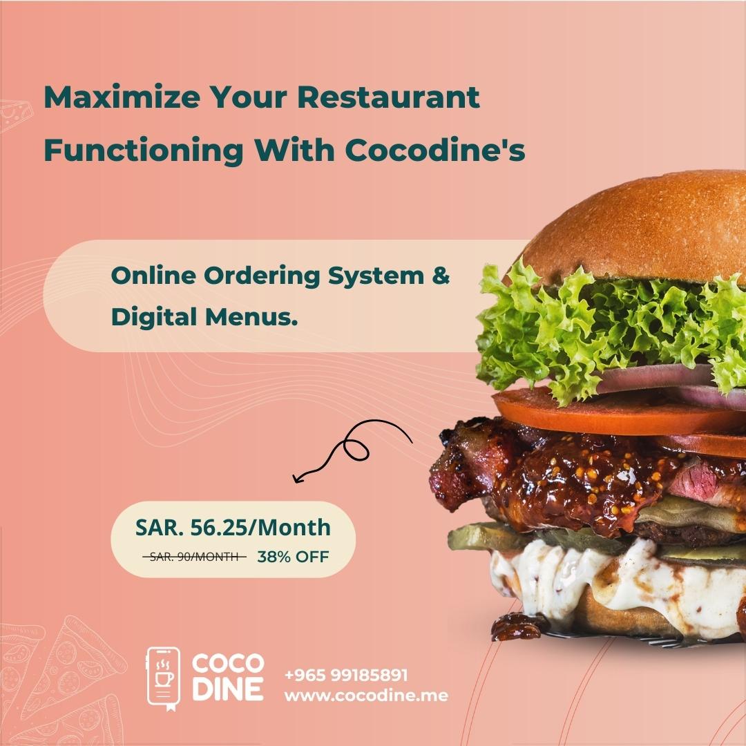 coco_dine's tweet photo. Digitize your restaurant operations. Upgrade to digital menus and online ordering with Cocodine.

Monthly subscription plans starting from just SAR 56.25

#restaurant #cocodine #restaurantlife #papermenu #restaurantbusiness #onlineordering #customizedmenu #restaurantowner https://t.co/KIA9GQdk32