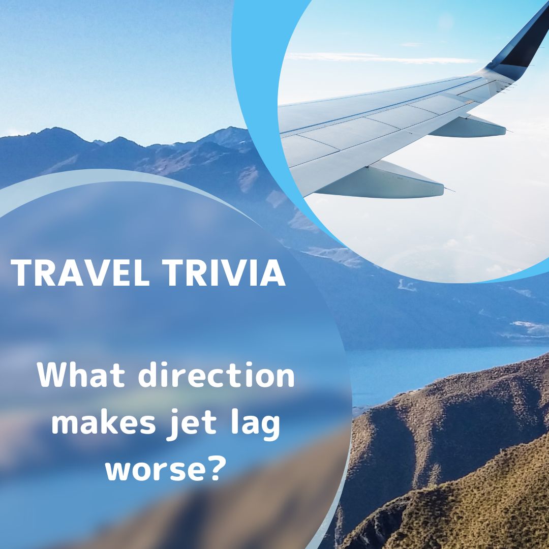 And the answer is🥁... West to East! ✈️
Did you get it??😆
#traveltrivia #uberworldtravel #travel #travelconcierge #worldtravel #dreamvacations #cruise #travelagency #travelagencynearme #vacation #honeymoon #honeymoonplanner