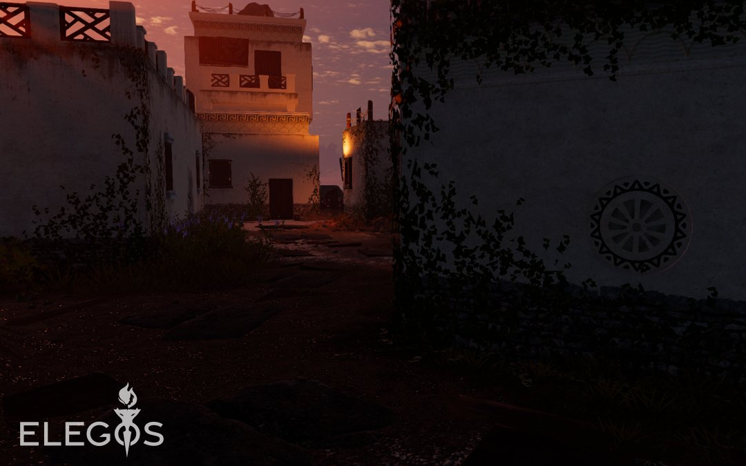 ElegosGame's tweet photo. There's a myriad of dark rumours regarding strange sounds, movements and masked strangers around the older side of town. 😨

However, the inhabitants mostly being Mytha, alarms have yet to go off. 

Wishlist on Steam: https://t.co/KRttfhbI8a | #madewithunity #WishlistWednesday https://t.co/lywRRE8guS