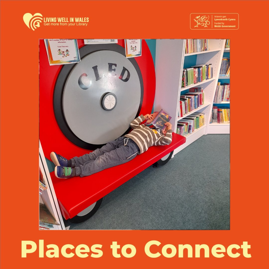 LlyfrGwyneddLib's tweet photo. Tired after watching the football? Come and relax at your local library as seen here at Porthmadog Library! ☺️#PlacesToConnect https://t.co/frWxpRUoGf